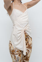 Load image into Gallery viewer, ZARA x Nude Pleated Cotton Tank (XS)