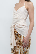 Load image into Gallery viewer, ZARA x Nude Pleated Cotton Tank (XS)