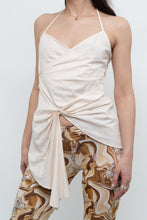 Load image into Gallery viewer, ZARA x Nude Pleated Cotton Tank (XS)