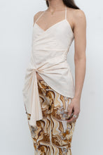 Load image into Gallery viewer, ZARA x Nude Pleated Cotton Tank (XS)