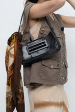 Load image into Gallery viewer, Vintage x STUART WEITZMAN Black Leather Small Purse