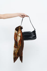 Vintage x STUART WEITZMAN Black Leather Small Purse
