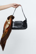 Load image into Gallery viewer, Vintage x STUART WEITZMAN Black Leather Small Purse