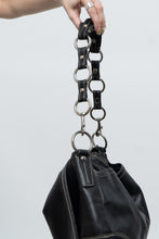 Load image into Gallery viewer, Vintage x COACH Black Leather Oversized Purse