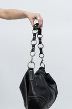 Load image into Gallery viewer, Vintage x COACH Black Leather Oversized Purse