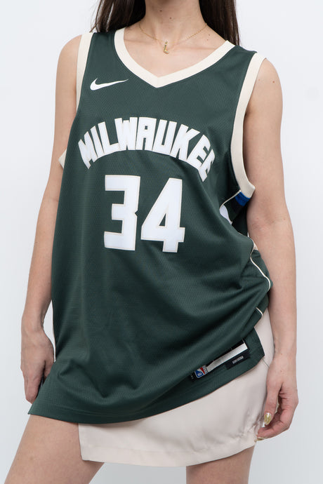 NIKE x MILUWAKEE Green Basketball Jersey (S-L)
