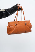 Load image into Gallery viewer, Vintage x CNKW Orange Pebble Leather Purse