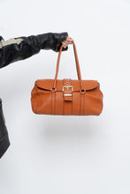 Load image into Gallery viewer, Vintage x CNKW Orange Pebble Leather Purse