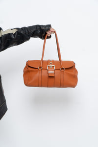 Vintage x CNKW Orange Pebble Leather Purse