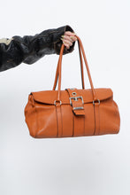 Load image into Gallery viewer, Vintage x CNKW Orange Pebble Leather Purse