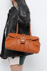 Vintage x CNKW Orange Pebble Leather Purse