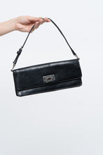Load image into Gallery viewer, Vintage x Black Leather Small Clutch