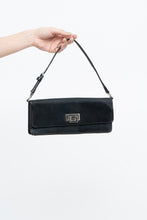 Load image into Gallery viewer, Vintage x Black Leather Small Clutch