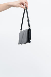 Vintage x Black Leather Small Clutch