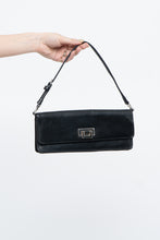 Load image into Gallery viewer, Vintage x Black Leather Small Clutch