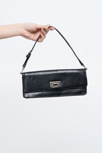 Load image into Gallery viewer, Vintage x Black Leather Small Clutch