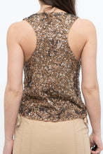 Load image into Gallery viewer, DOLLS POINT x Full Beaded Tan Vest (XS, S)