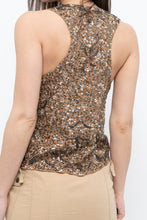Load image into Gallery viewer, DOLLS POINT x Full Beaded Tan Vest (XS, S)