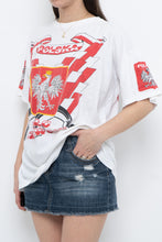 Load image into Gallery viewer, Vintage x POLSKA AOP Soft Tee (XS-L)