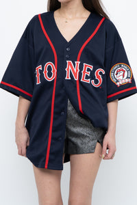 Vintage x LIQUID BLUE Navy Rolling Stones Boston Jersey (XS-XL)
