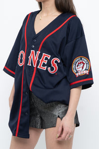 Vintage x LIQUID BLUE Navy Rolling Stones Boston Jersey (XS-XL)