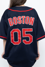 Load image into Gallery viewer, Vintage x LIQUID BLUE Navy Rolling Stones Boston Jersey (XS-XL)