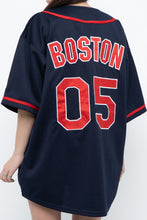 Load image into Gallery viewer, Vintage x LIQUID BLUE Navy Rolling Stones Boston Jersey (XS-XL)