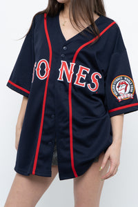 Vintage x LIQUID BLUE Navy Rolling Stones Boston Jersey (XS-XL)