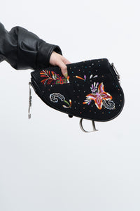 DIOR x Butterfly Rhinestone Purse