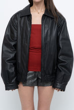 Load image into Gallery viewer, Vintage x WILSONS Black Leather Bomber (S, M)