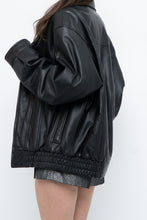 Load image into Gallery viewer, Vintage x WILSONS Black Leather Bomber (S, M)
