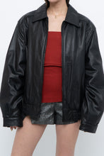 Load image into Gallery viewer, Vintage x WILSONS Black Leather Bomber (S, M)