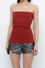 Load image into Gallery viewer, RICK OWENS x Red Textured Tube Top (M, L)