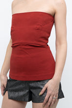 Load image into Gallery viewer, RICK OWENS x Red Textured Tube Top (M, L)