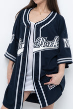Load image into Gallery viewer, Vintage x New York Navy Baseball Jersey (M-XL)