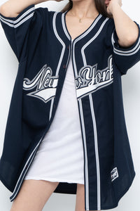Vintage x New York Navy Baseball Jersey (M-XL)