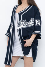 Load image into Gallery viewer, Vintage x New York Navy Baseball Jersey (M-XL)