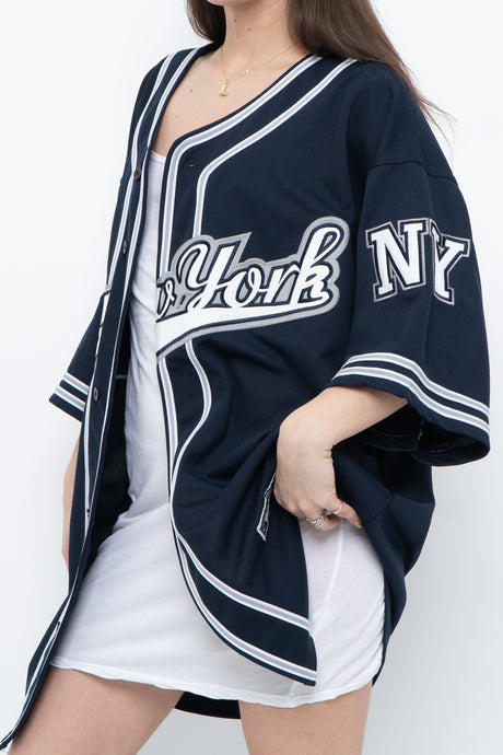 Vintage x New York Navy Baseball Jersey (M-XL)