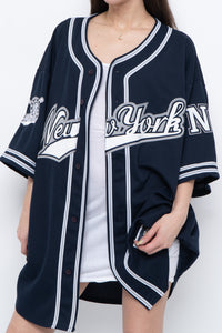 Vintage x New York Navy Baseball Jersey (M-XL)