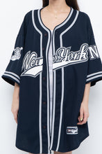 Load image into Gallery viewer, Vintage x New York Navy Baseball Jersey (M-XL)