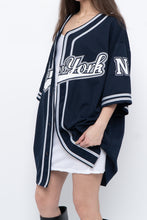 Load image into Gallery viewer, Vintage x New York Navy Baseball Jersey (M-XL)