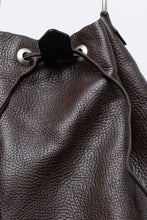 Load image into Gallery viewer, Vintage x PORSCHE DESIGN Brown Pebble Leather Bucket Purse