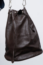 Load image into Gallery viewer, Vintage x PORSCHE DESIGN Brown Pebble Leather Bucket Purse