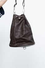 Load image into Gallery viewer, Vintage x PORSCHE DESIGN Brown Pebble Leather Bucket Purse