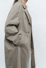 Load image into Gallery viewer, Vintage x Beige Cotton Mid-length Trench (M, L)