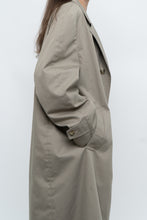 Load image into Gallery viewer, Vintage x Beige Cotton Mid-length Trench (M, L)