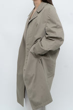 Load image into Gallery viewer, Vintage x Beige Cotton Mid-length Trench (M, L)