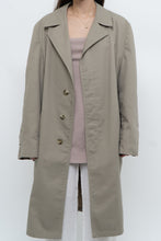 Load image into Gallery viewer, Vintage x Beige Cotton Mid-length Trench (M, L)