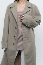 Load image into Gallery viewer, Vintage x Beige Cotton Mid-length Trench (M, L)