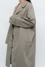Load image into Gallery viewer, Vintage x Beige Cotton Mid-length Trench (M, L)
